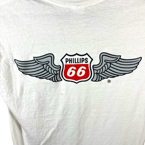 Phillips 66 Men’s/ Unisex Double Sided Graphic Short Sleeve T-Shirt Size M - Picture 5 of 7